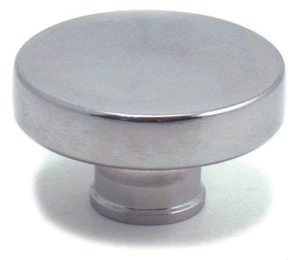 Valve Cover Oil Cap Push In 1"(25mm) Neck Alloy Polished Smooth - Picture 1 of 1
