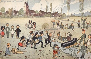 CPA ILLUSTRATEUR / HANSI / LA BATAILLE DE LA MARNE - Picture 1 of 2