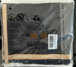 Halswärmer Herren/Halsgamasche Gesicht Damen - 1er Pack - schwarz mit grauem Fleecefutter - Bild 1 von 2