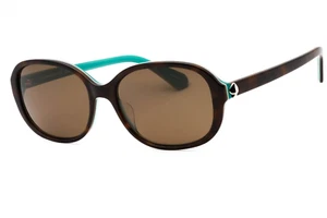 Kate Spade IZABELLA 0FZL SP Havana & Turquoise / Brown Tinted Lens Sunglasses - Picture 1 of 3