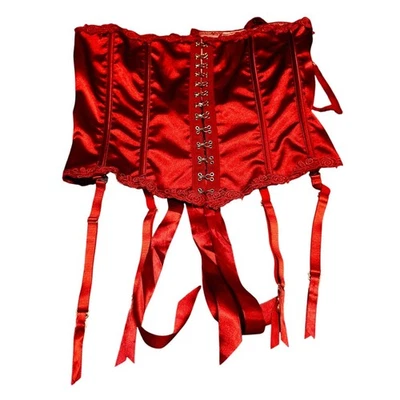 Elegant moments red corset with matching thong nwot - Image 1 of 4