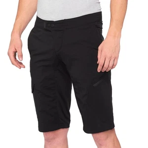 100% Ridecamp Shorts 2022 Black 28" - Picture 1 of 2
