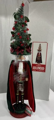 NEW Kurt S. Adler Hollywood Nutcracker Christmas Decoration 26” Tall Tree Jingle - Image 1 of 4