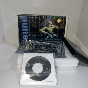 Carte Creative Sound Blaster X-Fi Xtreme Audio SB0790 PCI 7.1 Win 2k/7/8/Vista/XP - Photo 1/6
