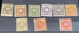 1945-1946 Russian Occ of Germany WWll East Saxony VF Mint Hinged - Picture 1 of 4