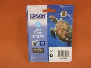 Original Epson T1575XL light cyan OVP - Afbeelding 1 van 4
