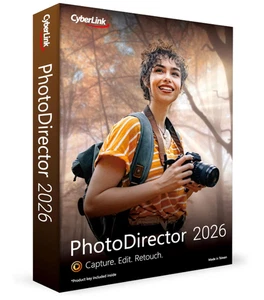 CyberLink Photo Director 2026 Software - New, Sealed - PhotoDirector - Picture 1 of 9