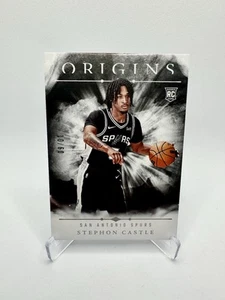 2024-25 Panini Origins Stephon Castle Silver /60 RC Spurs - ROTY - Picture 1 of 2
