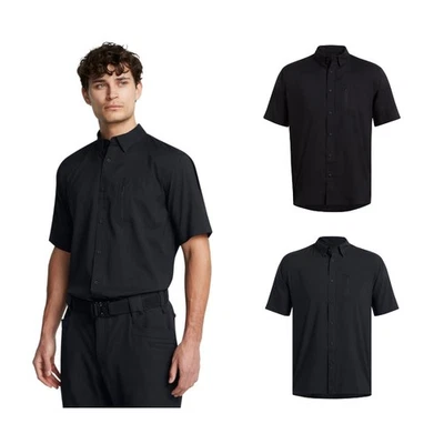 Camisa Under Armour 1387743 para hombre UA Tac Range 2.0 manga corta con botones Foto 1 de 4