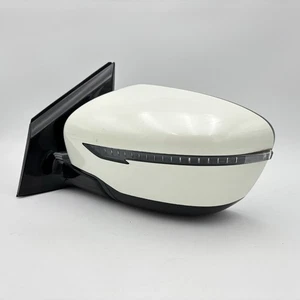 Espejo retrovisor eléctrico izquierdo conductor Nissan Murano 16-22 blanco perla 963025AA4A - Imagen 1 de 24