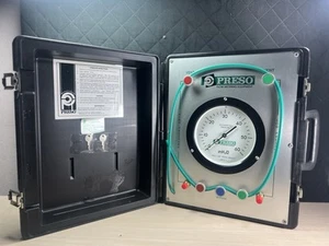 PRESO DURCHFLUSSMESSGERÄT GM-60 HOCHNIEDERDRUCK mit Schlüssel - Bild 1 von 12