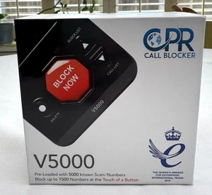 CPR V5000 Bloker połączeń - Czarny blok Baza numerów połączeń spamowych - Zdjęcie 1 z 4