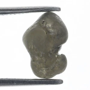 7.53x5.11x4.30MM 1.27 Carat Natural Loose Grey yellow Rough Diamond - Picture 1 of 2