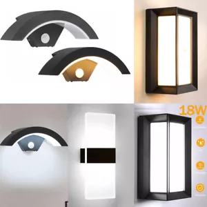 LED Außenleuchte mit oder ohne Bewegungsmelder Außenlampe Wandleuchte Leucht - Bild 1 von 17