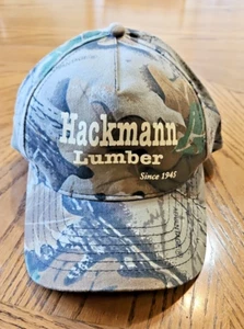 Hackman Lumber Camouflage Hat Cap Snapback Advantage Tree Camouflage. OSFM. - Picture 1 of 10