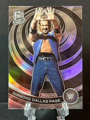 2023 Diamond Dallas Page DDP Panini Chronicles Spectra WWE Silver Parallel - Image 1 of 2