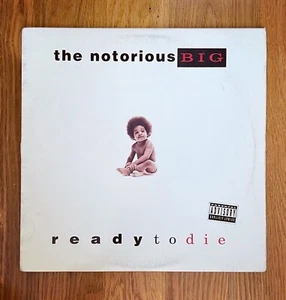 The Notorious BIG. - “Ready to Die” OG pressing!Rare Hip Hop VG/VG+ - Picture 1 of 4