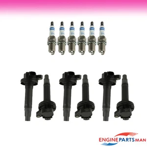 TK Fits 2007-2011 Lincoln MKZ V6 3.5L Tune up Kit Plug Ignition Coil - Picture 1 of 1