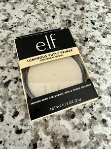 Elf Primer Luminous Putty Universal Glow .74 oz Hydrating Vegan Collagen - Picture 1 of 2