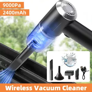Handheld Car Vacuum Cleaner, 9000Pa Vacuum Cleaner and Air Duster for Car, Home - Picture 1 of 14