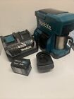 Makita Coffee Maker Including Dual Charger Plus CXT Battery.