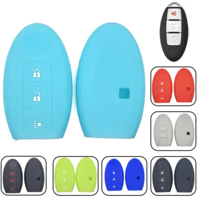 Funda Silicona Llavero Coche Para Nissan Qashqai March Juke X-Trail Rogue Note Foto 1 de 4