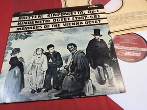 Britten SINFONIETTA /Hindemith - Members of the Vienna Octet LP London CS 6465 - Bild 1 von 3
