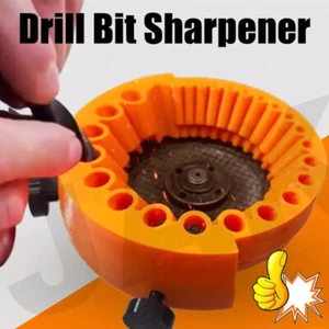 Drill Bit Sharpener, Power Drill Bit Grinding Attachment, Old Drill Bit Grinder - Picture 1 of 12