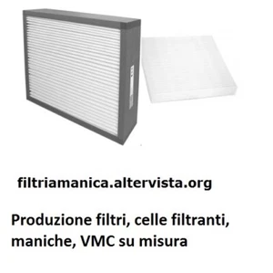 FILTRI VMC G4 / F7 UNIVERSALI COMPATIBILI RINFORZATI E RIUTILIZZABILI - Foto 1 di 2