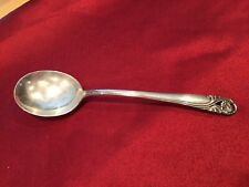 Spring Glory by International Sterling Silver 6 5/8” Round Cream Soup Spoons