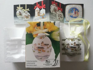 Hutschenreuther Das Ei Porzellan Jahresei Osterei 1989 (meine Pos-Nr. 8) + OVP - Bild 1 von 12