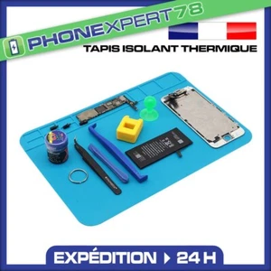 TAPIS SOUDURE SILICONE ISOLANT THERMIQUE ANTIDÉRAPANT REPARATION IPHONE SAMSUNG - Imagen 1 de 5
