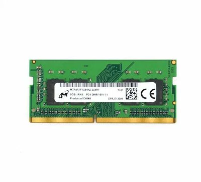 Micron 8GB RAM 1RX8 PC4-21300 DDR4 1.2V SODIMM Laptop Memory RAM 260PIN 2666MHz - Image 1 of 3