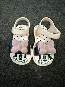 Toddler Mini Mouse Thongs Disney size 4 - Picture 1 of 2