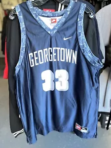 Patrick Ewing Georgetown College Jersey Nike XL - Picture 1 of 4