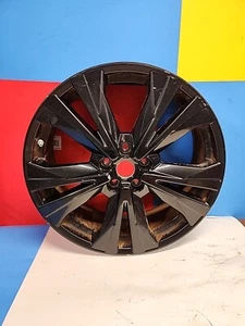 2017 2018 Nissan Pathfinder OEM FACTORY Wheel Rim 20x7-1/2 Alloy Black - Picture 1 of 10