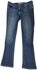 Wrangler Rock 47 jeans bleu ultra basse hauteur mince bootcut broderie 9x36 (33x36)