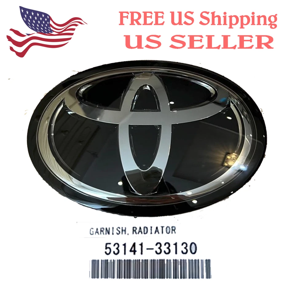 For Toyota Front Grille Emblem Logo Sienna 2017 - 2020 Avalon 2019-2022 - Image 1 of 1
