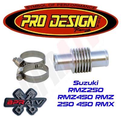 Super Cooler Pro Design CNC Billet In Line Suzuki RMZ250 RMZ450 RMZ 250 450 RMX - Imagem 1 de 3