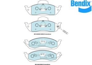 Bendix Brake Pad FT EURO For Mercedes-Benz M-Class 99-05 ML 430 SUV DB1406 EURO+ - Picture 1 of 1