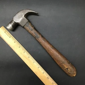 Vintage gemarkter Klauenhammer - cooler Griff! - Bild 1 von 9