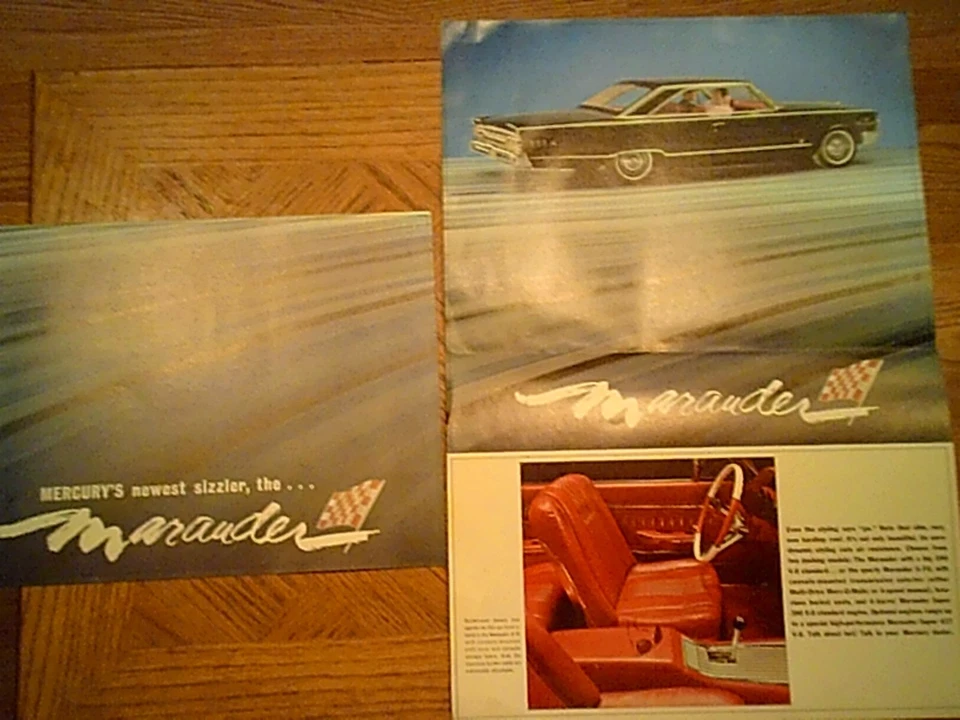 Folleto de ventas Mercury Marauder 1963 - original  Foto 1 de 1