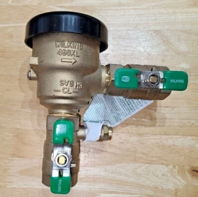 NEW FREE SHIPPING ZURN WILKINS 1-460XL 1" SPILL RESISTANT VACUUM BREAKER VALVE - Image 1 of 4