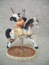 I'll Cherish You For Many Moons - Carousel - Mary Moo Moo Cow Figurine