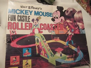 WALT DISNEY'S MICKEY'S MOUSE FUN CASTLE ROLLER COASTER - PARTS ONLY - Picture 1 of 6