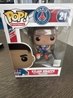 NEW IN BOX Funko Pop! Kylian Mbappe #21, Paris Saint-Germain + Eco-Tek Protector