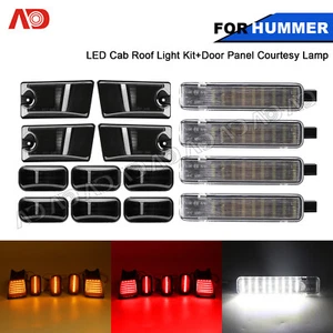 Kit de lámpara marcadora de cabina de techo luz de cortesía LED para puerta Hummer H2 2003-2009 14 piezas - Imagen 1 de 12