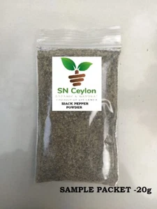 Ceylon Schwarzer Pfeffer Pulver Pimienta Negra Premium Qualität 450g-4,5kg - Bild 1 von 6