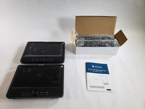 WONNIE 10.5" Two DVD Players Dual Screen Portable Twins CD Player for Car Play - Picture 1 of 13