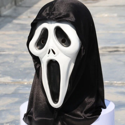 Ghost Realistic Mask Party Celebrity Latex Headgear Costume Cosplay - Image 1 of 4